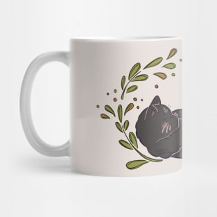Cute Black Cat Mug